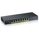 ZYXEL GS1900-8HP v3 PoE Upravljao L2 Gigabit Ethernet (10/100/1000) Snaga preko Ethernet (PoE) Crna
