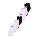 Nike Sportswear Nogavice roza/črna/bela