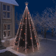 vidaXL Mrežasta svjetla za božićno drvce s 500 LED žarulja 500 cm