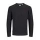 JACK & JONES Pulover JJERYDER pegasto črna