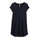 Lindex Spalna srajca temno modra/off-bela