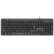 Gembird KB-UM-106 multimedijalna tastatura US layout black USB (345)