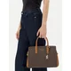 MICHAEL Michael Kors Ročna torbica rjava/temno rjava/zlata