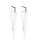 Hoco Kabel USB-C na USB-C Hoco PD 60 W, 1 m, X37, bel
