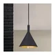 Orion - Luster na sajli GUNDA 1xE14/40W/230V prečnik 16,5 cm crna/zlatna