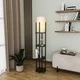 Opviq Shelf Lamp 8111 Podna lampa, Crno-Bela