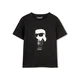 Karl Lagerfeld Kids Majica Z31096 D Črna Regular Fit
