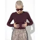 Busem Majica Blusen burgund