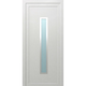 Zunanja vhodna vrata Solid Elements Piran KF03 (70x1000x2100mm, bela, desna, brez kljuke in cilindra, PVC)