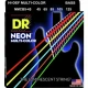 Set strun za 5-strunsko električno bas kitaro Neon Multi NMCB5-45 DR Strings