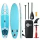 SUP deska AQUA 10’6” - All Around - 11.7 kg - 320 cm - 81 cm - 15 cm - Drop Stitch - Enoslojna (Single Layer) - 15 psi - 150 kg - Različne vodne pogoje