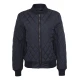 Womens Diamond Quilt Jacket Blue