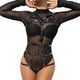 SuperLove Leather Harness with Adjustable Straps Black
