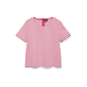 VERO MODA Majica VMABBY fuksija/bela