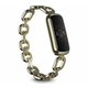 Fitbit Pametna narukvica Luxe Posebno izdanje + Gorjana narukvica od nehrđajučeg čelika Zlatna