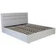 Tapacirani Krevet Sienna 180/200 cm , svetlosiva