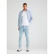 Tommy Jeans Majica z dolgimi rokavi DM0DM04409 Bela Slim Fit
