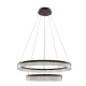 Frozi Visilica Crna 38W LED 3000K ( 15024 )