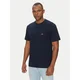 Lacoste Majica TH2827 Mornarsko modra Regular Fit