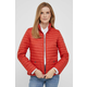 Pernata jakna Tiffi Florence za žene, boja: crvena, za zimu