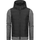 Ragwear Prehodna jakna Doryan pegasto siva/črna
