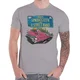 Bruce Springsteen Majica Pink Cadillac Unisex Heather Grey S