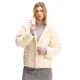 Cropp - Prošivena puffer jakna s kapuljačom - Krem