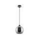 Luster na sajli 1xE27/60W/230V, prečnik 20 cm, crna