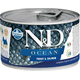 N&D DOG OCEAN Adult postrv in losos Mini 140g