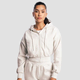 GymBeam Women‘s Base Zip Up Hoodie Cloud