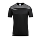 UHLSPORT Funkcionalna majica siva/črna/bela