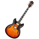 Poluakustična gitara Ibanez  -AS113 BS w/Case, Brown Sunburst