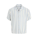 JACK & JONES Srajca JJEJEFF safir/svetlo modra/naravno bela