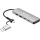 SANDBERG vozlišče USB-C/USB-A na 2xUSB-A+2xUSB-C 136-64
