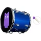 NRG Fan Beat Basic SET Navijaški boben 12 Blue Wave