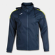 TRIVOR RAINCOAT NAVY FLUOR YELLOW S