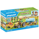 Playmobil: Traktor s prikolico in cisterno za vodo 71442