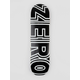 Zero Bold Black 8.5 Skateboard skate deska black white