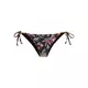 BUFFALO Bikini hlačke  temno zelena / lila / oranžna / črna