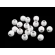 Lesene kroglice O13 in 14 mm - (O13 mm) bele (20 g)