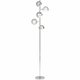 Meblo Trade Podna lampa Calotta Chrome 5-Lite 40x25,5x200h cm