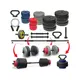 Iron Set tegova 68kg i 2 plus 1 šipka 6 u 1