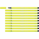 Flomaster Stabilo Pen 68 Fluorescentan Rumena (10 Dijelovi)