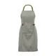 “Yinte” kitchen apron, cotton, Green olive - Tiseco