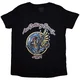 The Rolling Stones Sixty Dragon Globe (Foiled) Black S Ženske Majica