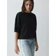 Pull&Bear Široka majica črna