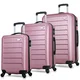 MyValice Set kofera 6295, 3 dela, Rose Gold