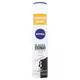 Nivea antiperspirant v razpršilu Black & White Clear, 200 ml