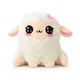 KAWAII Ovčka bela plišasta igrača 22cm