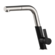 Deante Silia BQS B730 Kuhinjska slavina, Visokog pritiska, Inox-crna